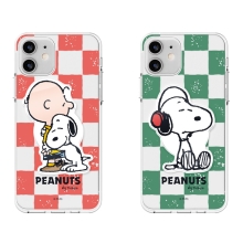 [PEANUTS]스누피 체커보드 아크릴 스마트톡 투명젤리케이스