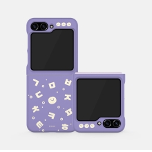 [TryCozy] 한글 패턴 갤럭시Z플립시리즈 3D곡면하드