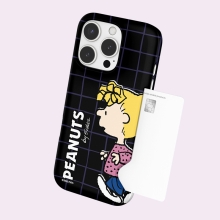 [PEANUTS]스누피 프렌즈 런 패턴 카드 3D곡면하드케이스