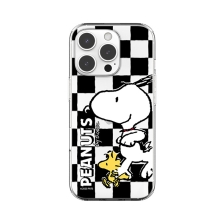 [PEANUTS]스누피 프렌즈 런 패턴 투명젤리케이스
