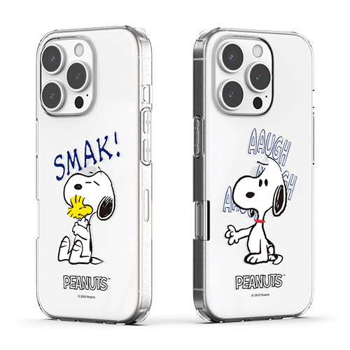 [PEANUTS]빈티지 스누피 무드 투명젤리케이스