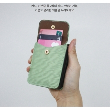 링코 웨이브 갤럭시Z플립 카드포켓 케이스