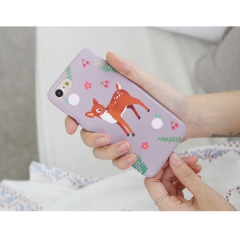 [TryCozy] 꽃사슴 3D곡면 하드케이스