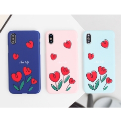 [TryCozy] 컬러팝튤립 3D곡면 하드케이스