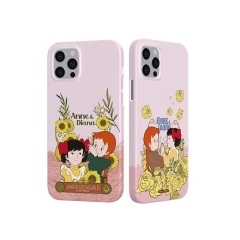 [Anne]빨강머리앤 앤과다이애나 3D곡면 하드케이스