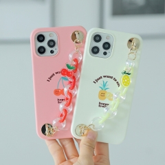 [TryCozy] 해피프룻 친구들 체인 3D곡면 하드케이스