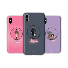 [TryCozy] 네온아저씨와소녀 스마트톡 3D곡면하드케이스