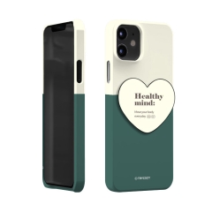 [TryCozy] 투톤컬러 하트 스마트톡 3D곡면하드케이스