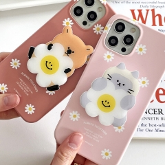 [TryCozy] 동물 데이지 에폭시톡 3D곡면하드케이스