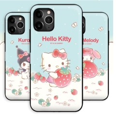 [SANRIO]산리오캐릭터즈 스트로베리 카드도어범퍼케이스