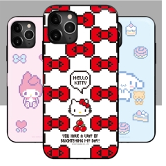 [SANRIO]산리오 픽셀아트 카드도어범퍼케이스