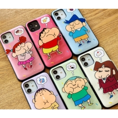 [SHINCHAN]짱구는못말려 냠냠시리즈 빅아크릴 스마트톡 카드도어범퍼케이스