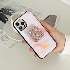 [TryCozy] 핑크 마블 큐빅톡 카드도어범퍼케이스