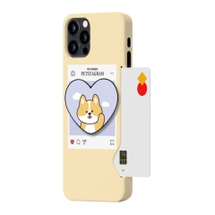 [TryCozy] 펫스타그램 카드 3D하드 하트스마트톡케이스