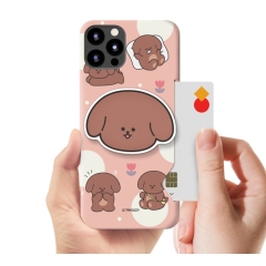 [TryCozy] 댕댕이 데일리 에폭시톡 카드 3D곡면하드케이스