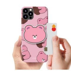 [TryCozy] 베어 쿠키 에폭시톡 카드 3D곡면하드케이스