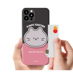 [TryCozy] 야옹이 투게더 에폭시톡 카드 3D곡면하드케이스