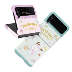 [Sanrio]산리오 캐릭터즈 해피니스룸 ver.2 갤럭시Z플립시리즈 3D곡면하드