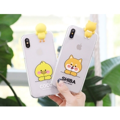 [TryCozy] 스마일프렌즈 어부바 피규어 시즌2 투명젤리 케이스