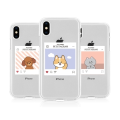[TryCozy] 펫스타그램 투명젤리 케이스