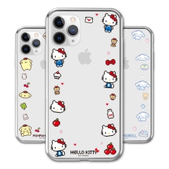 [Sanrio]산리오 픽셀아트 써클 투명젤리 케이스