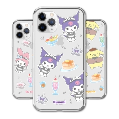 [Sanrio]산리오 레트로커피 투명젤리케이스