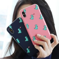 [TryCozy] 공룡컬러패턴 소프트젤리케이스