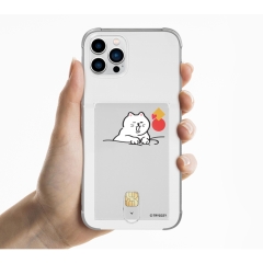 [TryCozy] 뚱냥이 클리어 에어쿠션 카드젤리케이스