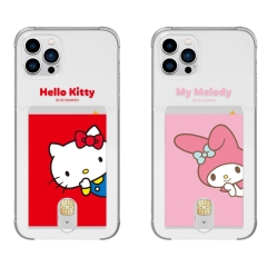 [Sanrio]산리오캐릭터즈 옆빼곰 클리어 에어쿠션 카드 젤리