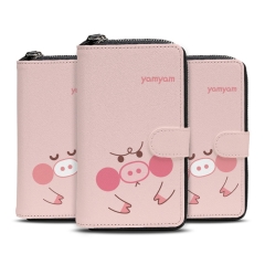 [TryCozy] 아기돼지 사피아노 지퍼 월렛케이스