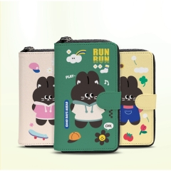 [TryCozy] 블랙래빗 사피아노 지퍼 월렛케이스