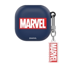 [버즈라이브/버즈프로/버즈2/버즈2프로 하드+키링] 마블 로고