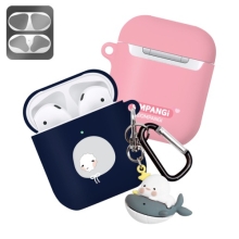 [TPU 에어팟1/2+키링] 옴팡이 페이스