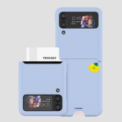 [TryCozy] 후르츠 프렌즈 베이직 갤럭시Z플립시리즈 카드 3D곡면하드케이스