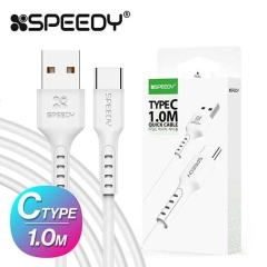 스피디 1M 데이터 케이블(C타입)(SPE-NTCCB100WH)