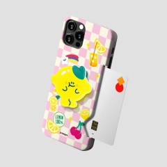 [TryCozy] 후르츠 프렌즈 패턴 에폭시톡 카드 3D곡면하드케이스