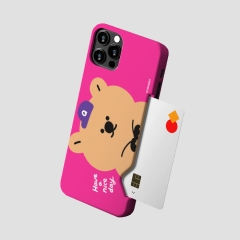 [TryCozy] 쿼카 모자 카드 3D곡면하드케이스