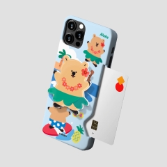 [TryCozy] 쿼카 여행 에폭시톡 카드 3D곡면하드케이스