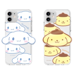 [Sanrio]산리오 캐릭터즈 헤드 아크릴 스마트톡 투명젤리케이스