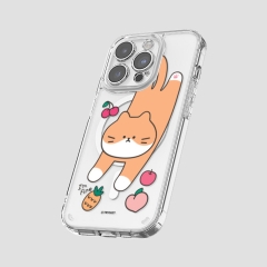 [TryCozy] 야옹이 산책 클리어 렌즈가드 맥세이프 케이스
