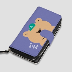 [TryCozy] 쿼카 모자 사피아노 지퍼 월렛케이스