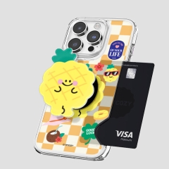 [TryCozy] 후르츠 프렌즈 패턴 에폭시톡 카드투명하드케이스