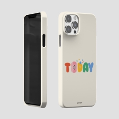 [TryCozy] 말랑말랑 키치 레터링 3D곡면 하드케이스