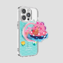 [TryCozy] 리틀티노 풀파티 클리어 렌즈가드 맥세이프 케이스+투명 맥세이프 톡