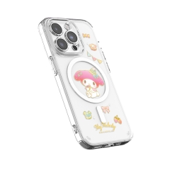 [Sanrio]산리오 캐릭터즈 간식 클리어 렌즈가드 맥세이프 케이스