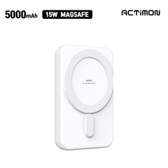 엑티몬 CtoC 고속 맥세이프 거치 보조배터리 5000mAh(MON-MAG15W-5000)