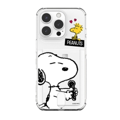 [PEANUTS]스누피 씽앤쏭 클리어 에어쿠션 카드젤리케이스