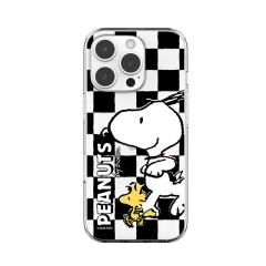 [PEANUTS]스누피 프렌즈 런 패턴 투명젤리케이스
