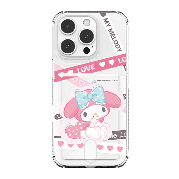 [Sanrio]산리오 캐릭터즈 LOVE 라인 클리어 에어쿠션 카드 젤리