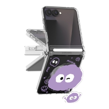 [TryCozy] 몽몽 두들 Z플립시리즈 오토 힌지 클리어 하드케이스+무빙 아크릴 스마트톡